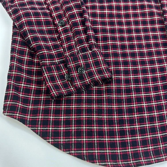 Columbia Mens Flannel Shirt. Red, Black & White. Size XL. Like New. - Picture 4 of 9